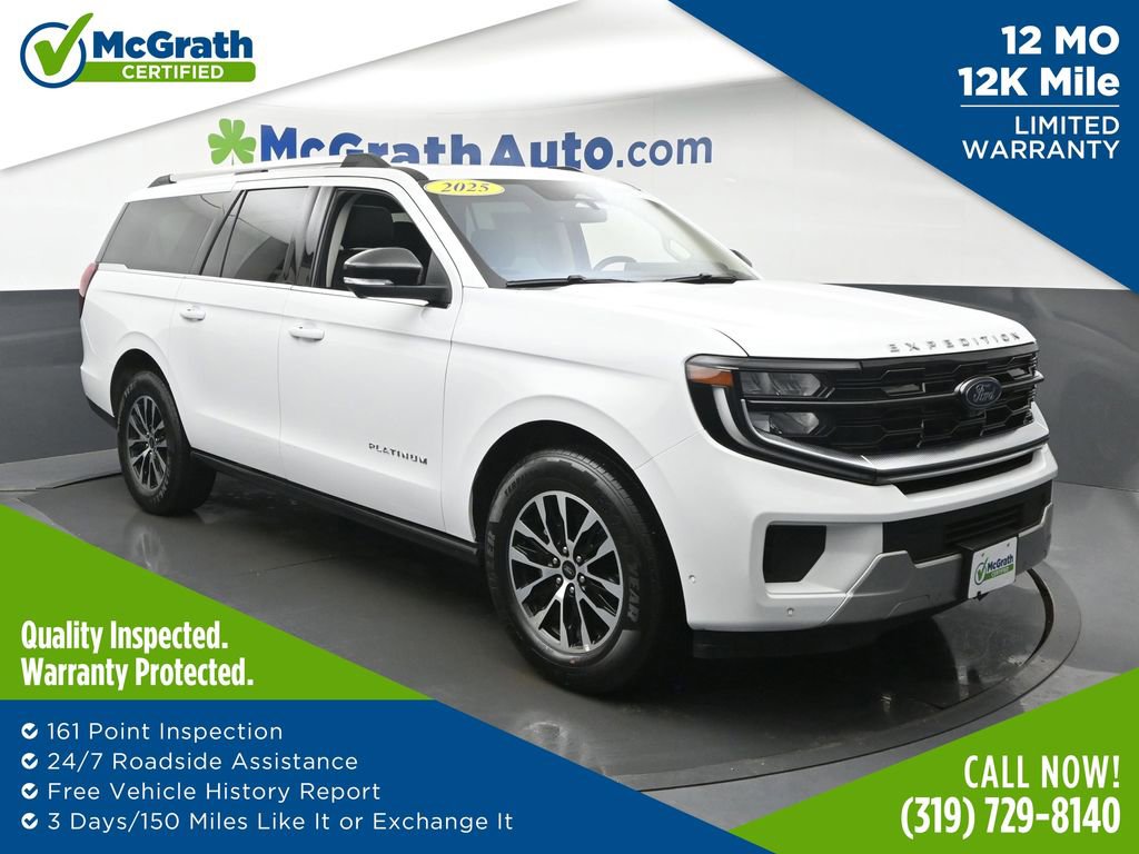 Used 2025 Ford Expedition Max Platinum AWD/4WD image 1