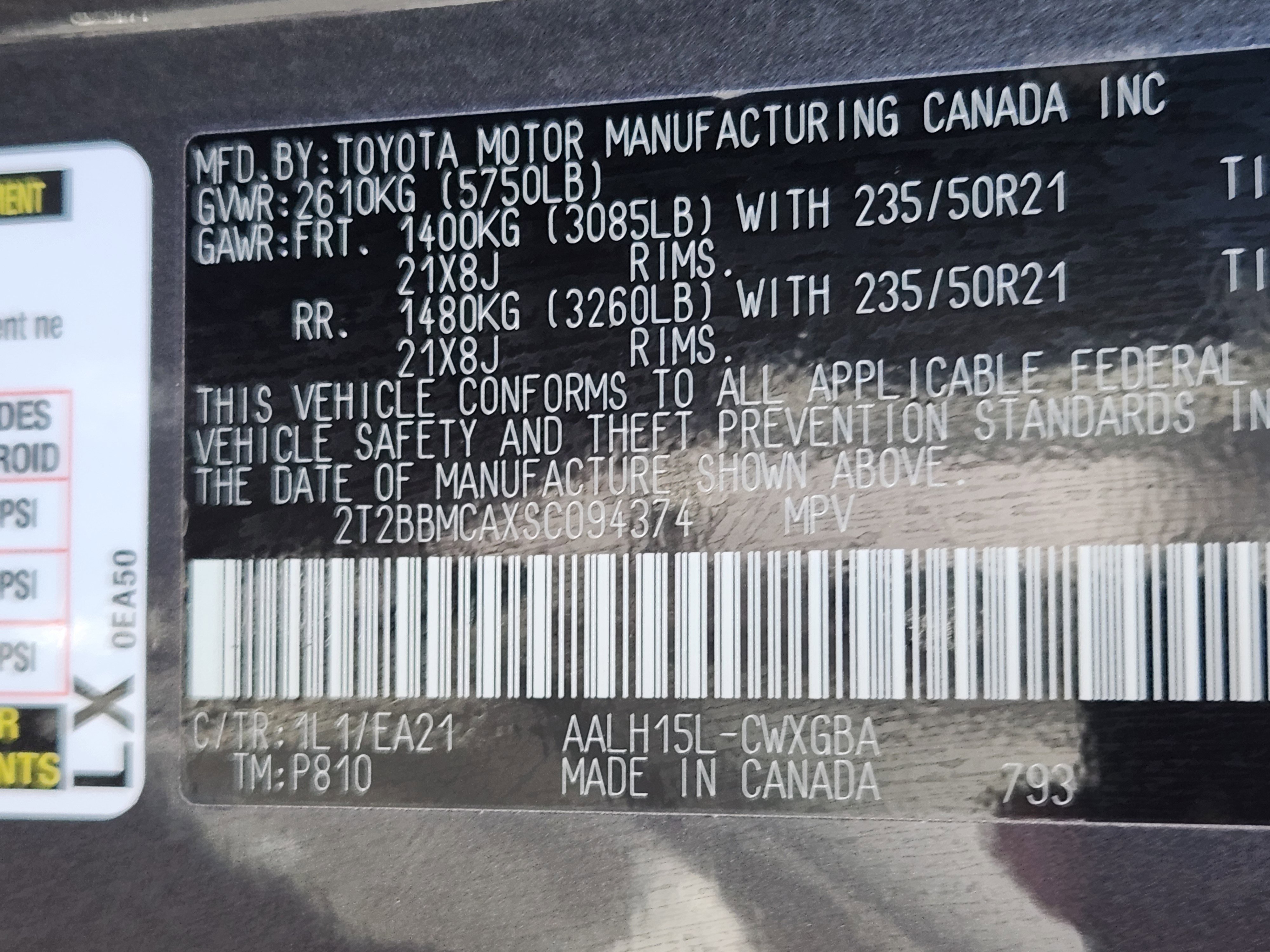 Used 2025 Lexus RX 350h w/ Convenience Package image 24