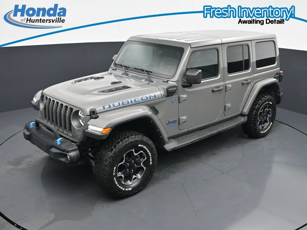 Used 2022 Jeep Wrangler Unlimited Rubicon 4xe w/ Steel Bumper Group AWD/4WD image 23