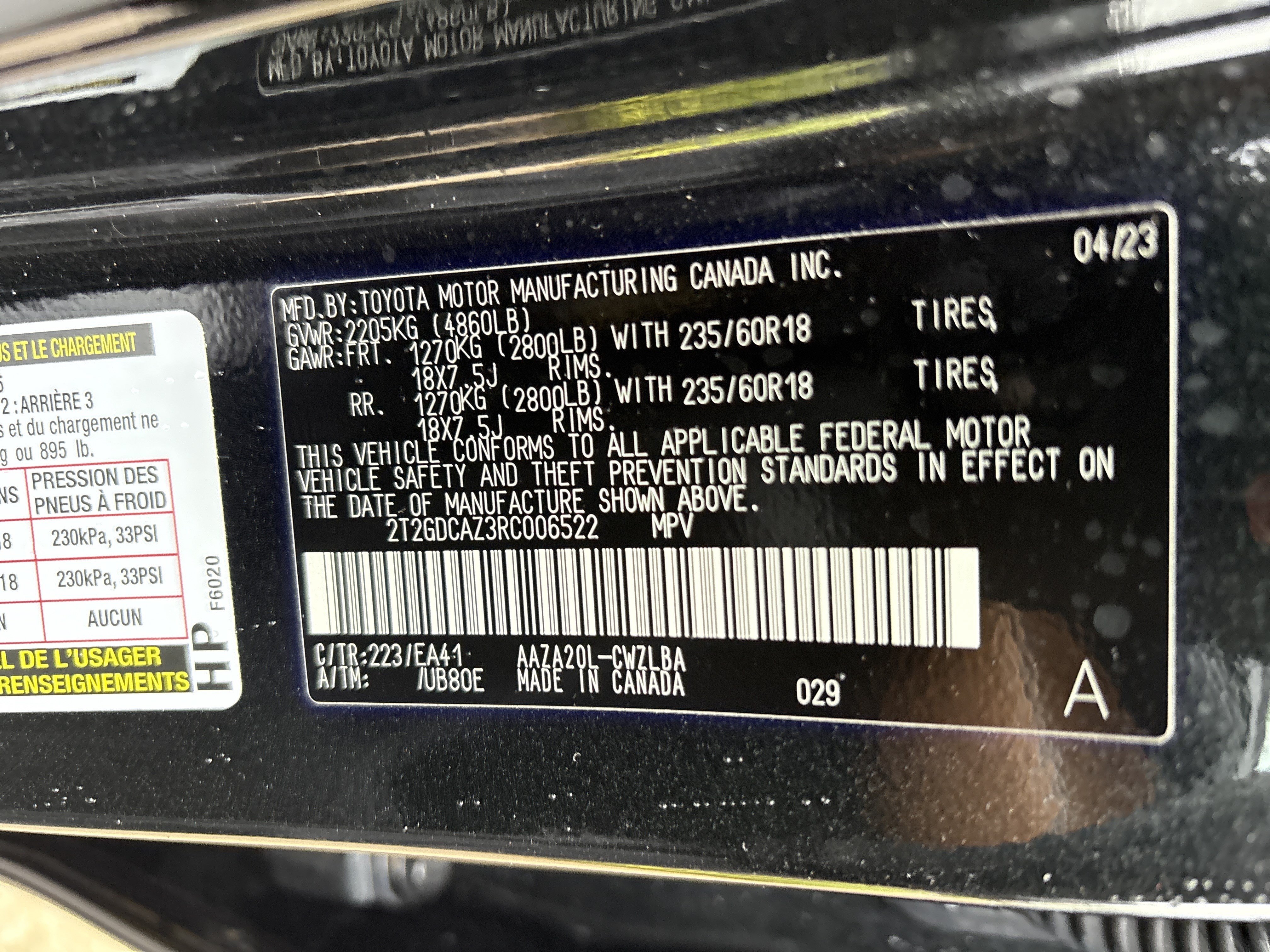 Used 2024 Lexus NX 250 FWD w/ Towing Package (2000 Lbs) image 35