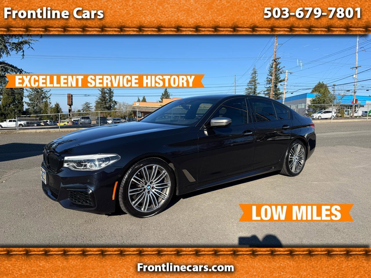 Used 2018 BMW M550i xDrive AWD/4WD image 1