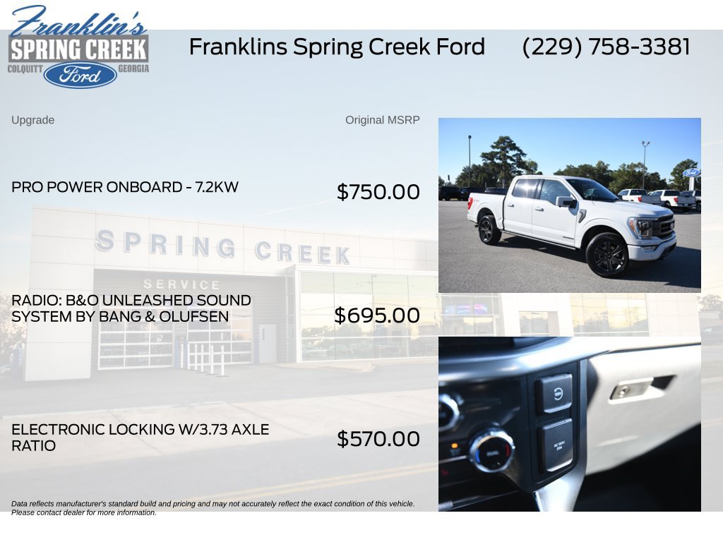 Used 2023 Ford F150 Lariat w/ Equipment Group 502A High AWD/4WD image 10