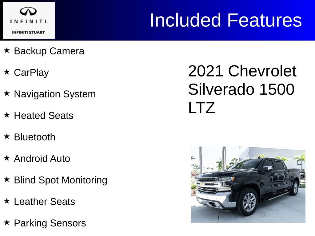 Used 2021 Chevrolet Silverado 1500 LTZ video 2