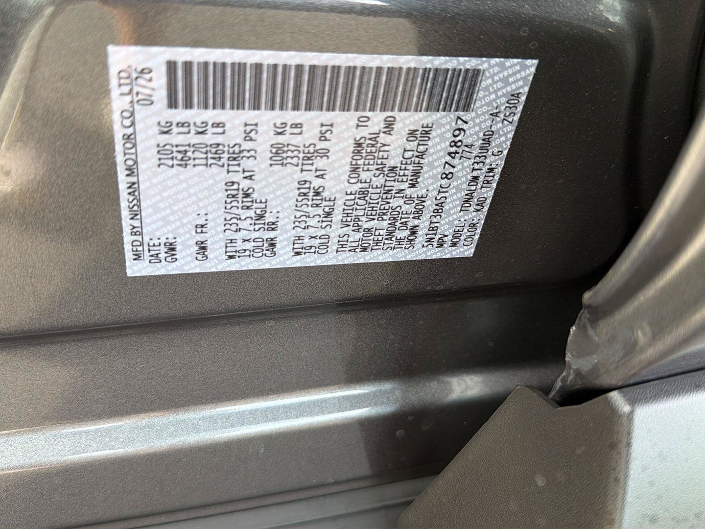 New 2026 Nissan Rogue Dark Armor FWD image 36