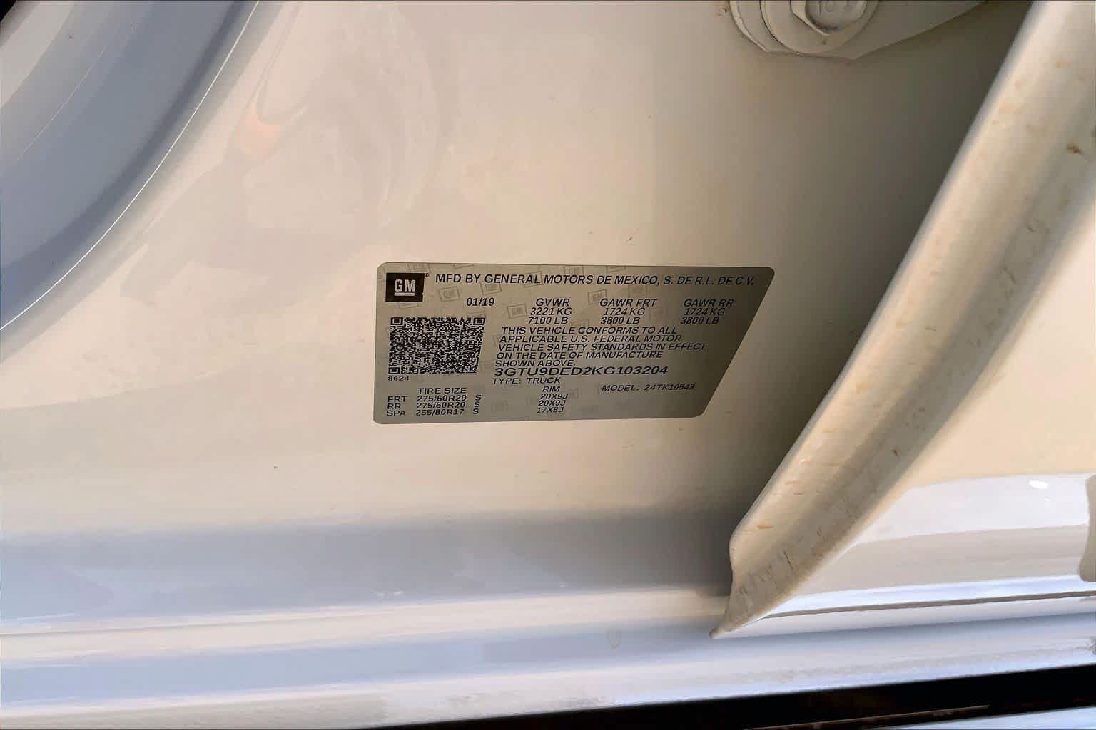 Used 2019 GMC Sierra 1500 SLT w/ SLT Premium Package AWD/4WD image 34
