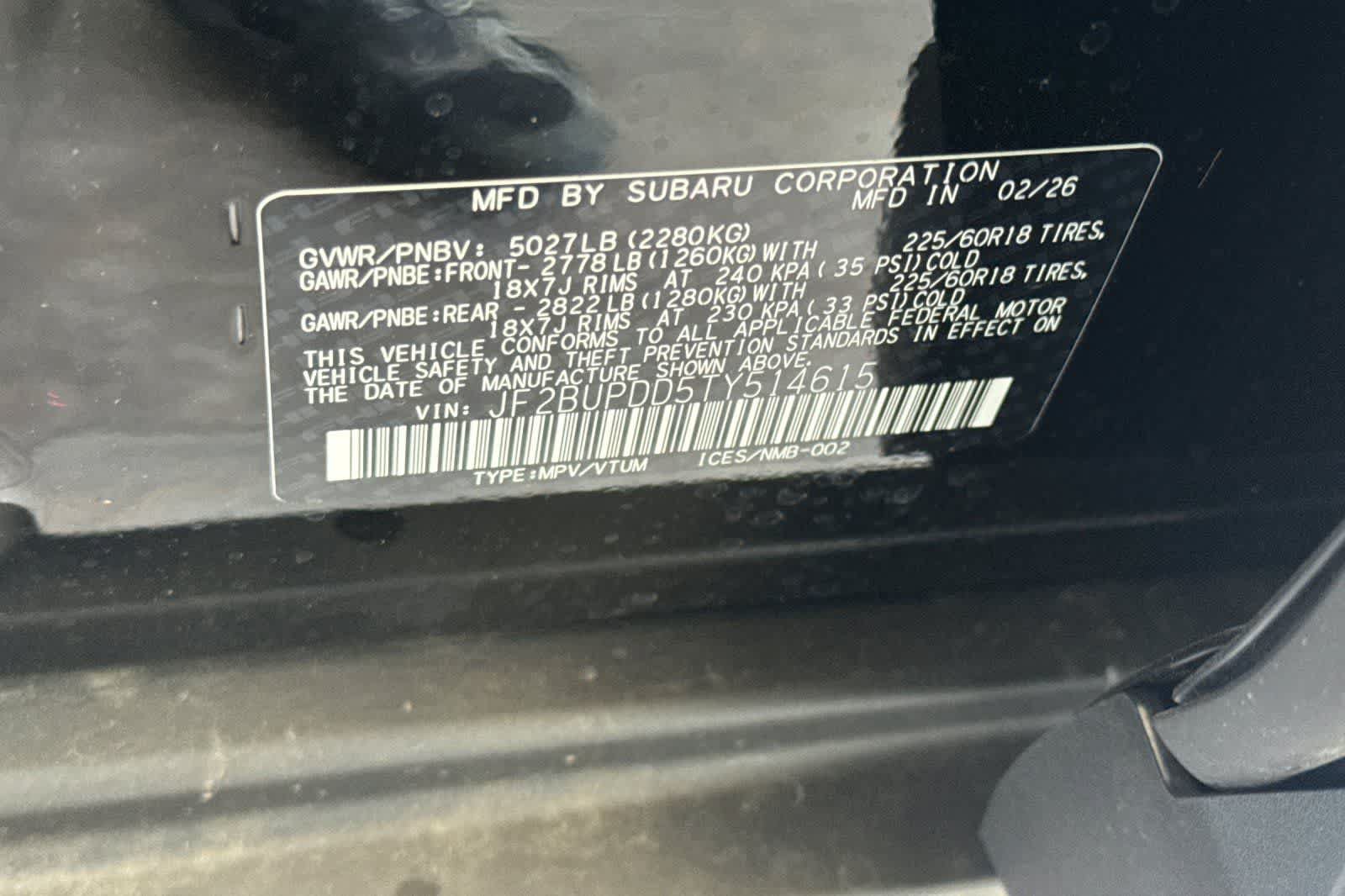 New 2026 Subaru Outback Limited AWD/4WD image 32