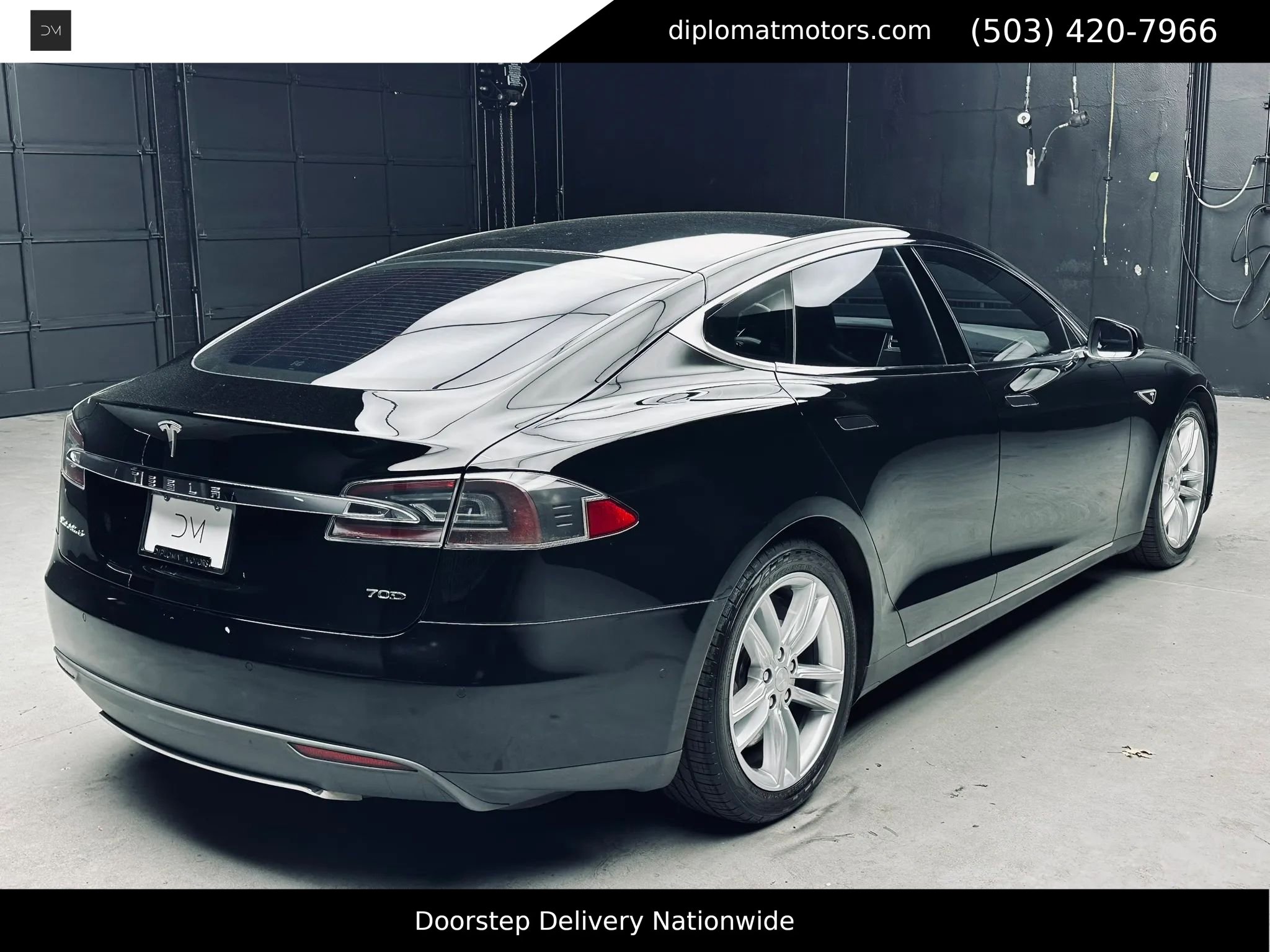 Used 2015 Tesla Model S 70D AWD/4WD image 7