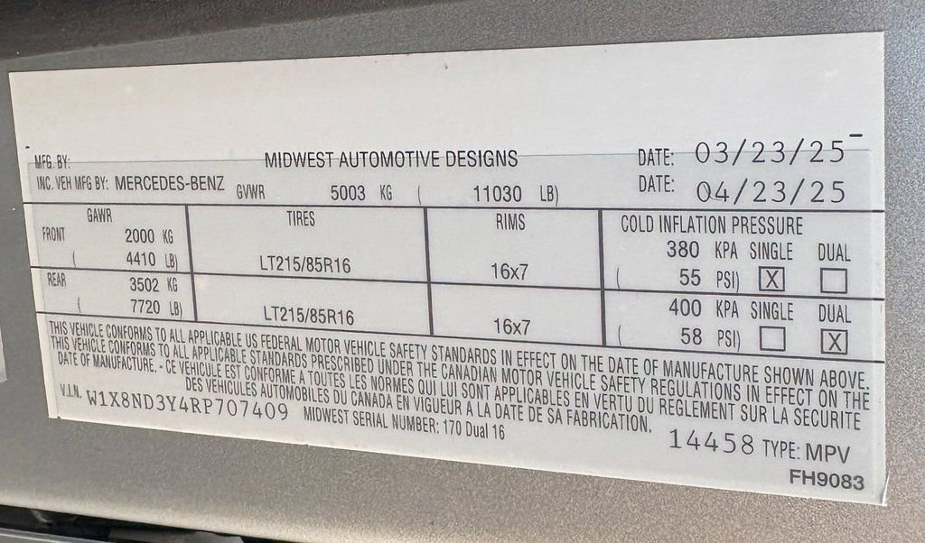 Used 2024 Mercedes-Benz Sprinter 3500 image 46