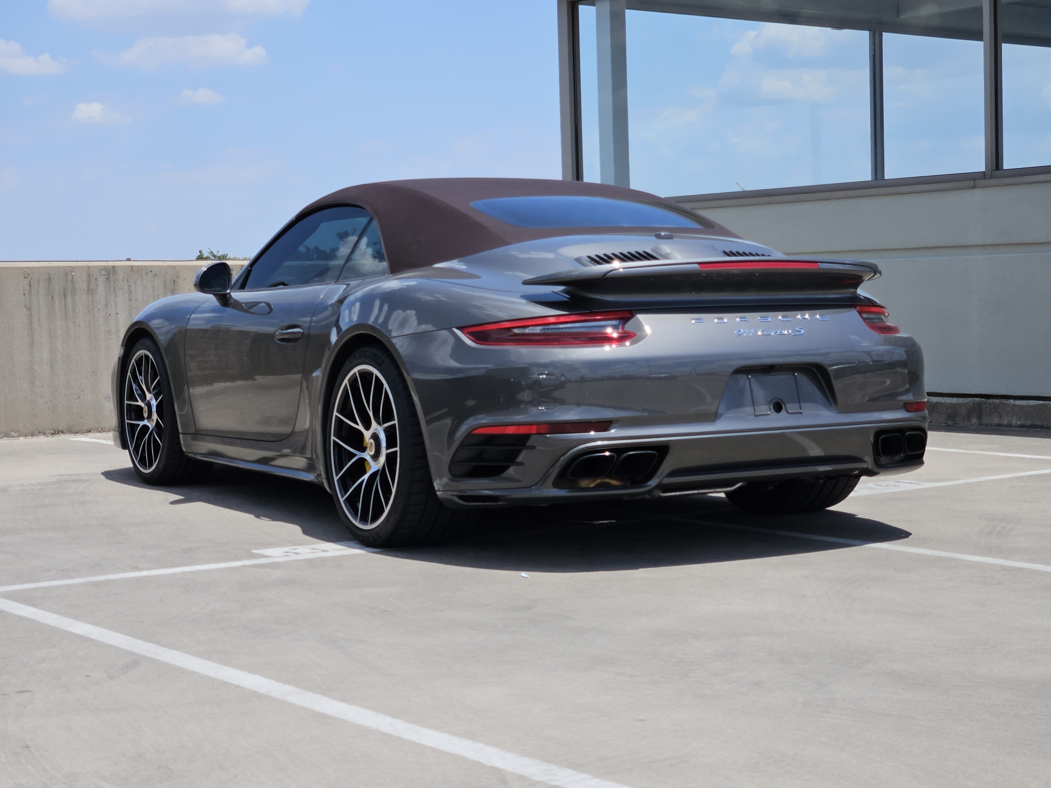 Certified 2017 Porsche 911 Turbo S AWD/4WD image 3