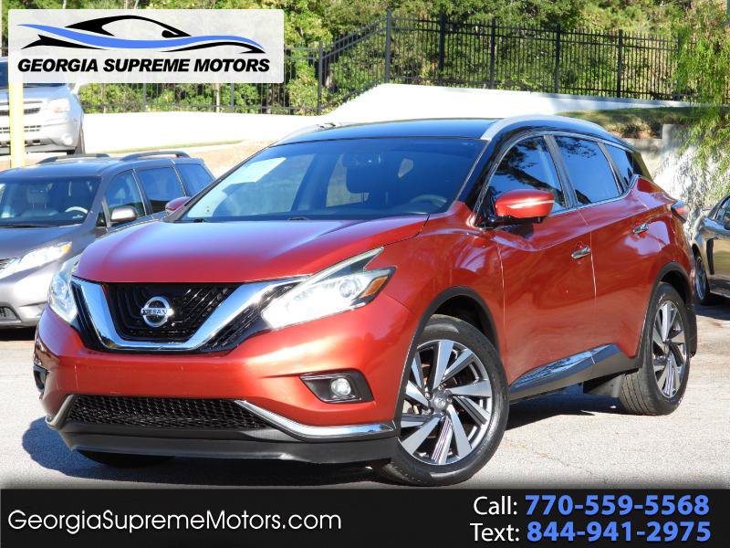 Used 2015 Nissan Murano Platinum w/ Cargo Package w/Cover