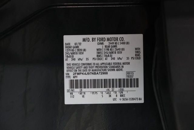 Used 2022 Ford Edge SEL w/ Convenience Package AWD/4WD image 45