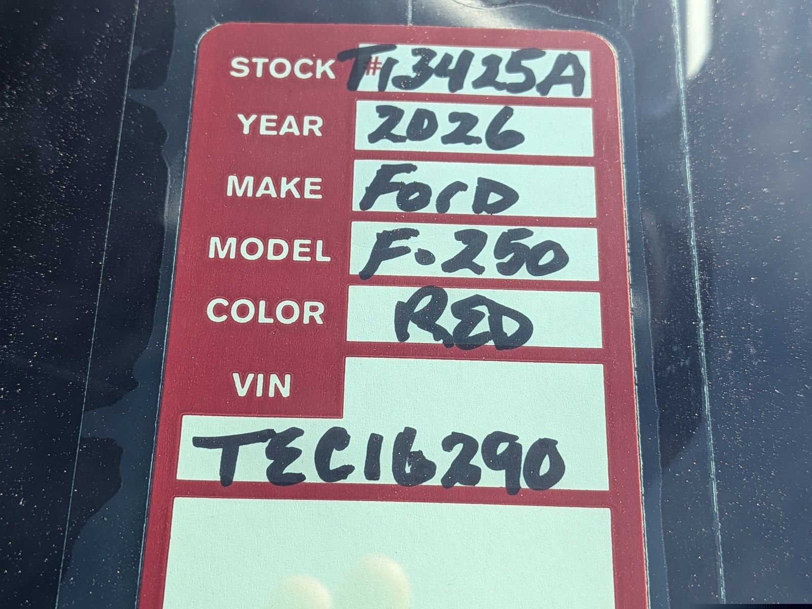 Certified 2026 Ford F250 Lariat w/ Black Appearance Package image 17