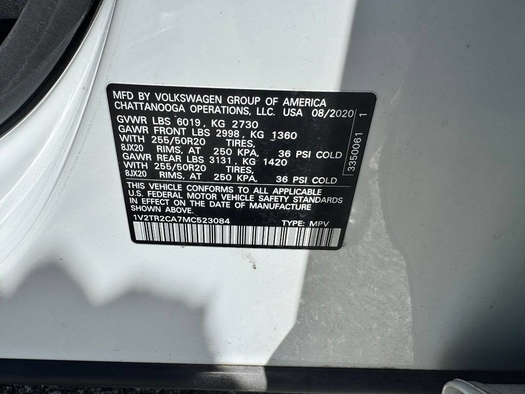 Used 2021 Volkswagen Atlas SEL Premium AWD/4WD image 11