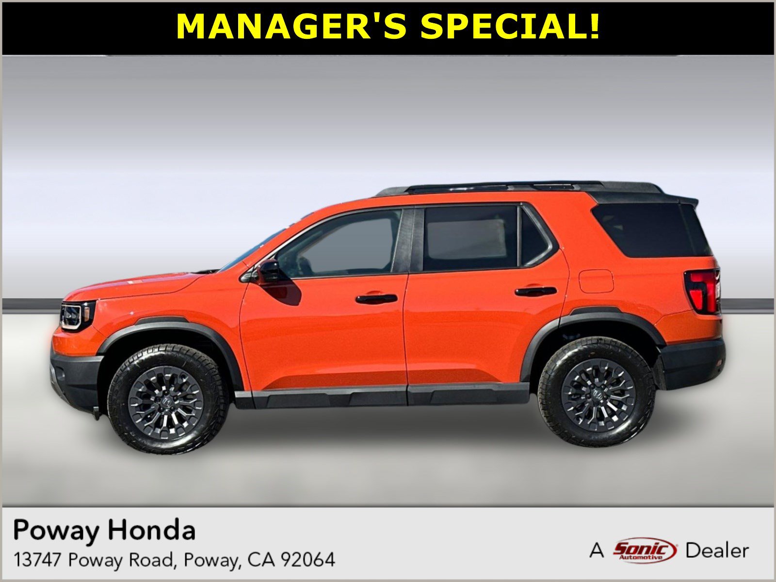 New 2026 Honda Passport TrailSport
