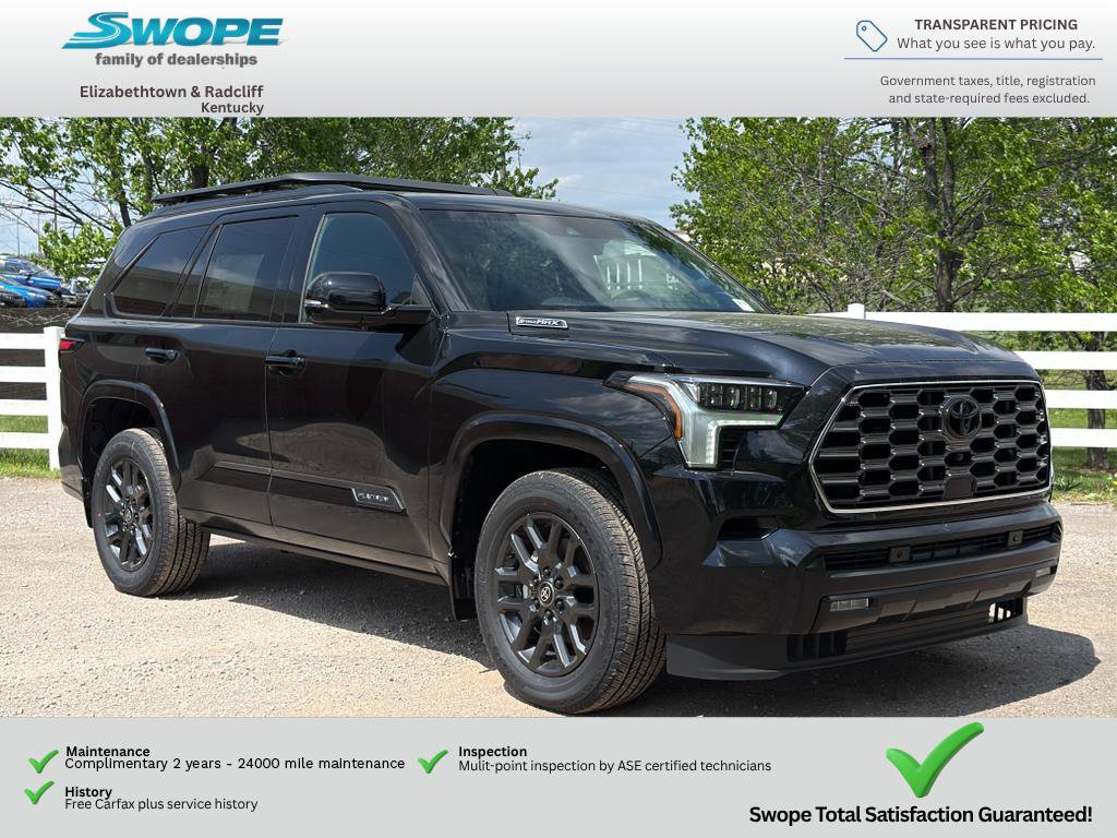New 2026 Toyota Sequoia Platinum