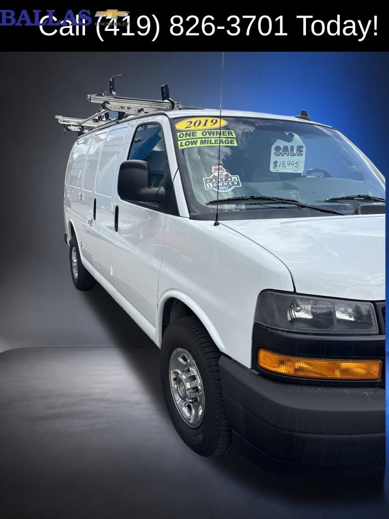 Certified 2019 Chevrolet Express 2500 w/ Driver Convenience Package RWD image 6