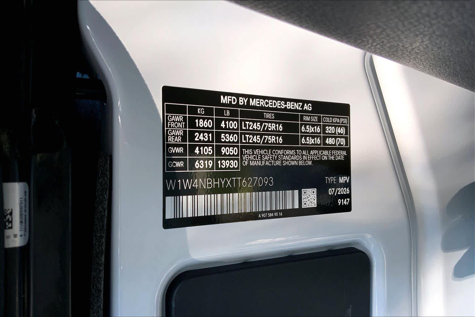 New 2026 Mercedes-Benz Sprinter 2500 image 26