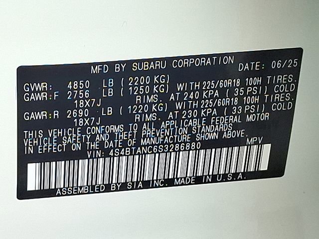 Certified 2025 Subaru Outback Limited image 29