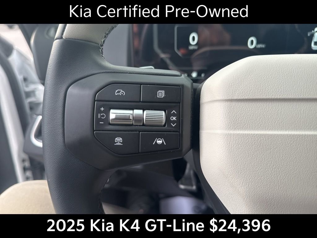 Certified 2025 Kia K4 GT-Line w/ GT-Line Sunroof Package image 35