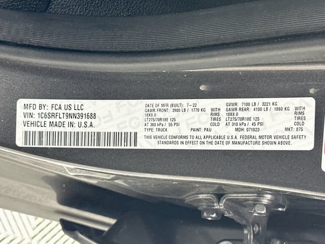 Used 2022 RAM 1500 Rebel w/ Rebel Level 2 Equipment Group AWD/4WD image 37