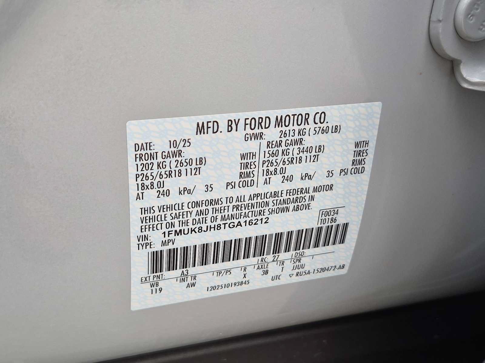 Used 2026 Ford Explorer Tremor AWD/4WD image 37