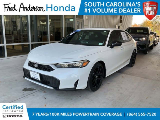 Certified 2025 Honda Civic Sport