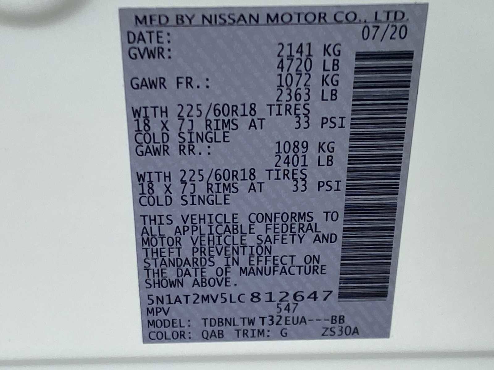 Used 2020 Nissan Rogue SV w/ Premium Package AWD/4WD image 21