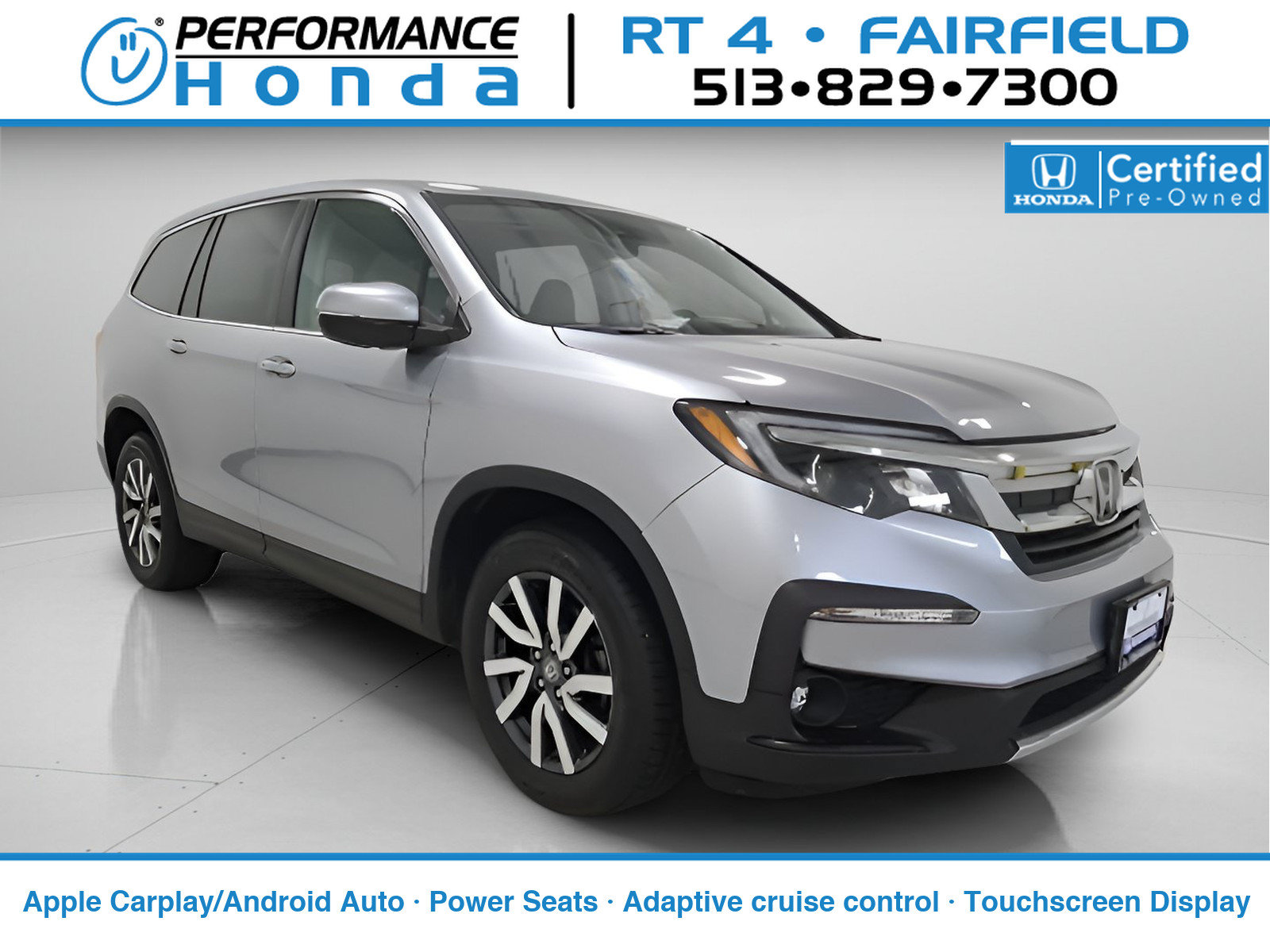 Certified 2019 Honda Pilot EX