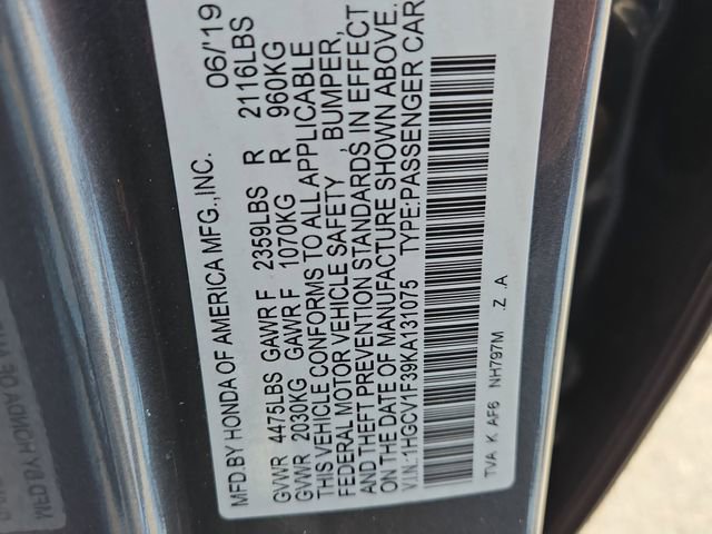 Used 2019 Honda Accord Sport image 31