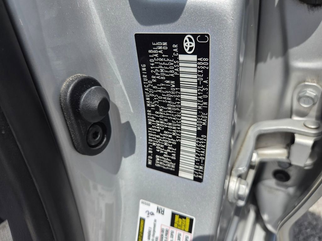 Used 2020 Toyota Corolla SE FWD image 19