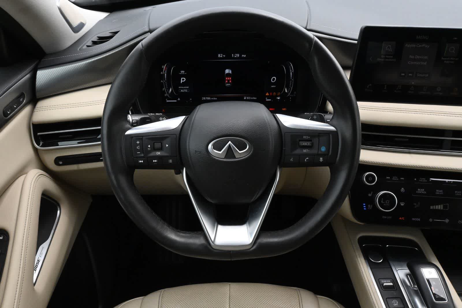 Certified 2023 INFINITI QX60 Luxe w/ Performance Audio Package AWD/4WD image 9