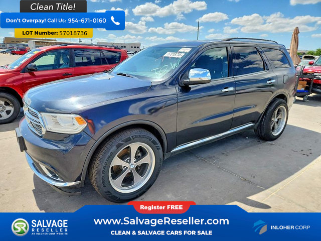 Used 2015 Dodge Durango SXT w/ Quick Order Package 23B