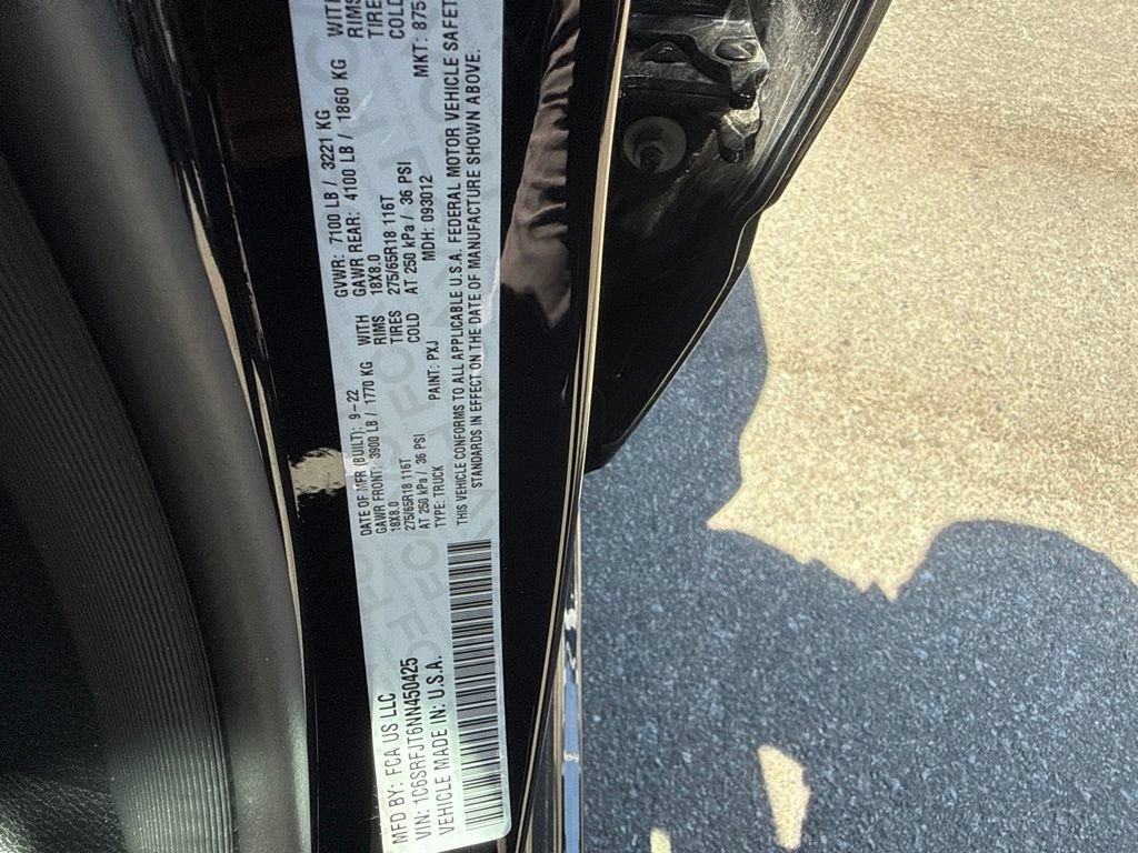 Used 2022 RAM 1500 Laramie AWD/4WD image 22
