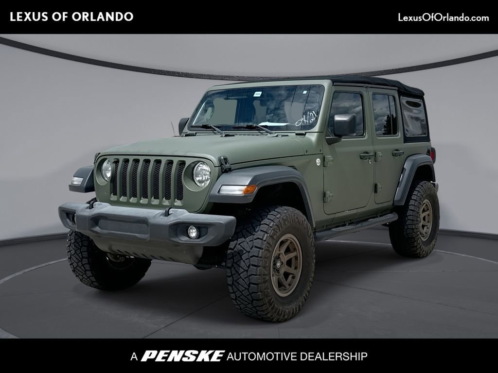 Used 2018 Jeep Wrangler Unlimited Sport S AWD/4WD image 1