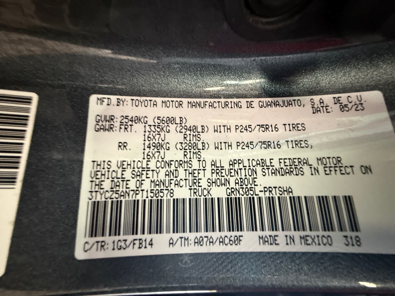 Used 2023 Toyota Tacoma SR AWD/4WD image 25