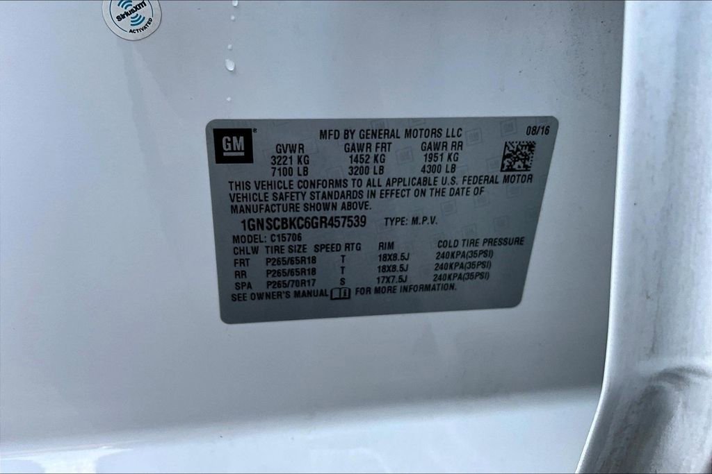 Used 2016 Chevrolet Tahoe LT w/ Max Trailering Package image 20