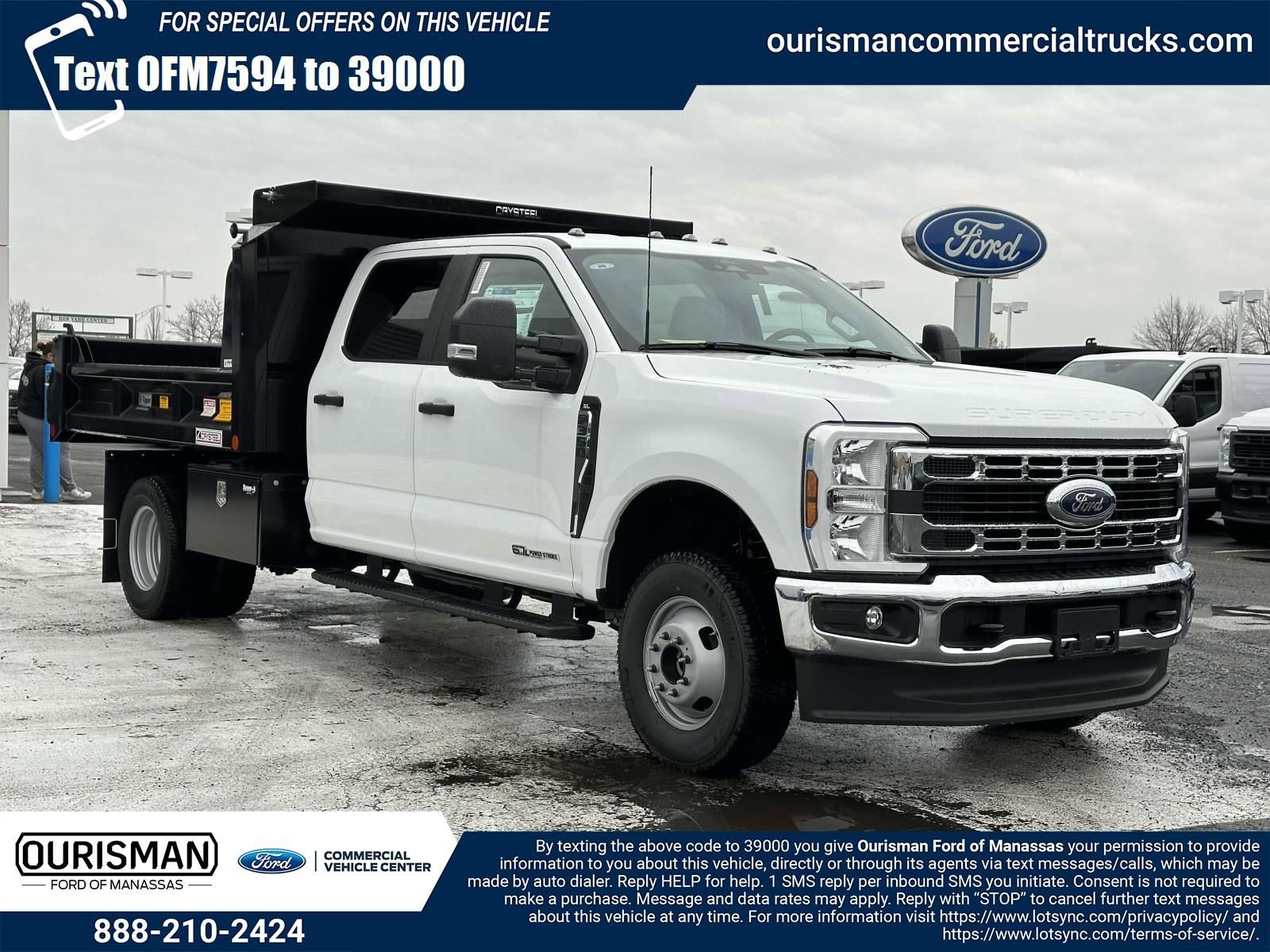 New 2024 Ford F350 XL w/ Snow Plow Prep Package