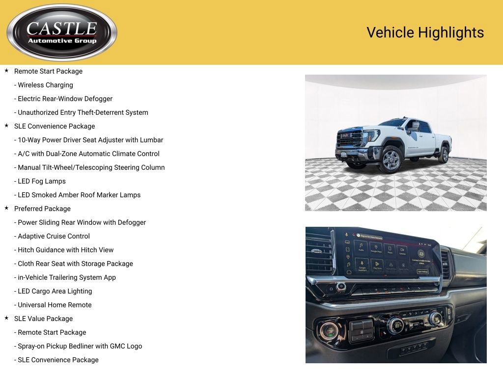 Used 2026 GMC Sierra 2500 SLE w/ SLE Value Package; image 4