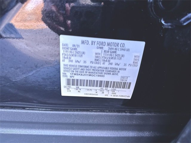 Used 2021 Ford Explorer Timberline image 34