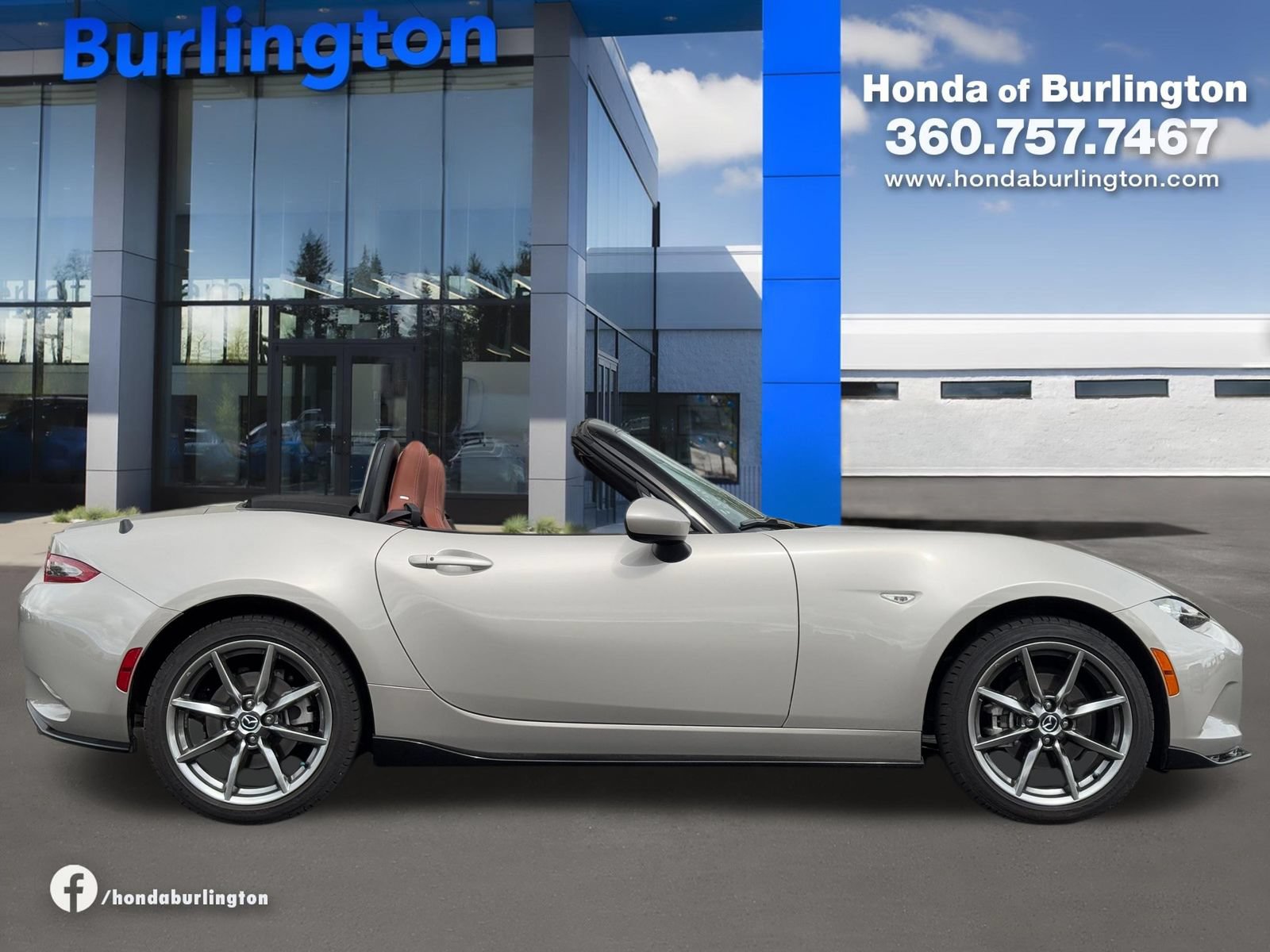 Used 2022 MAZDA MX-5 Miata Grand Touring w/ Appearance Package RWD image 7
