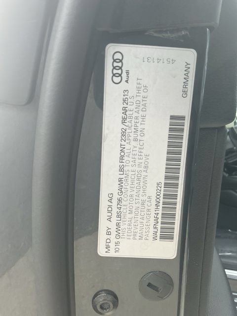 Used 2017 Audi A4 2.0T Prestige w/ Prestige Package AWD/4WD image 28