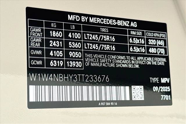New 2026 Mercedes-Benz Sprinter 2500 image 27