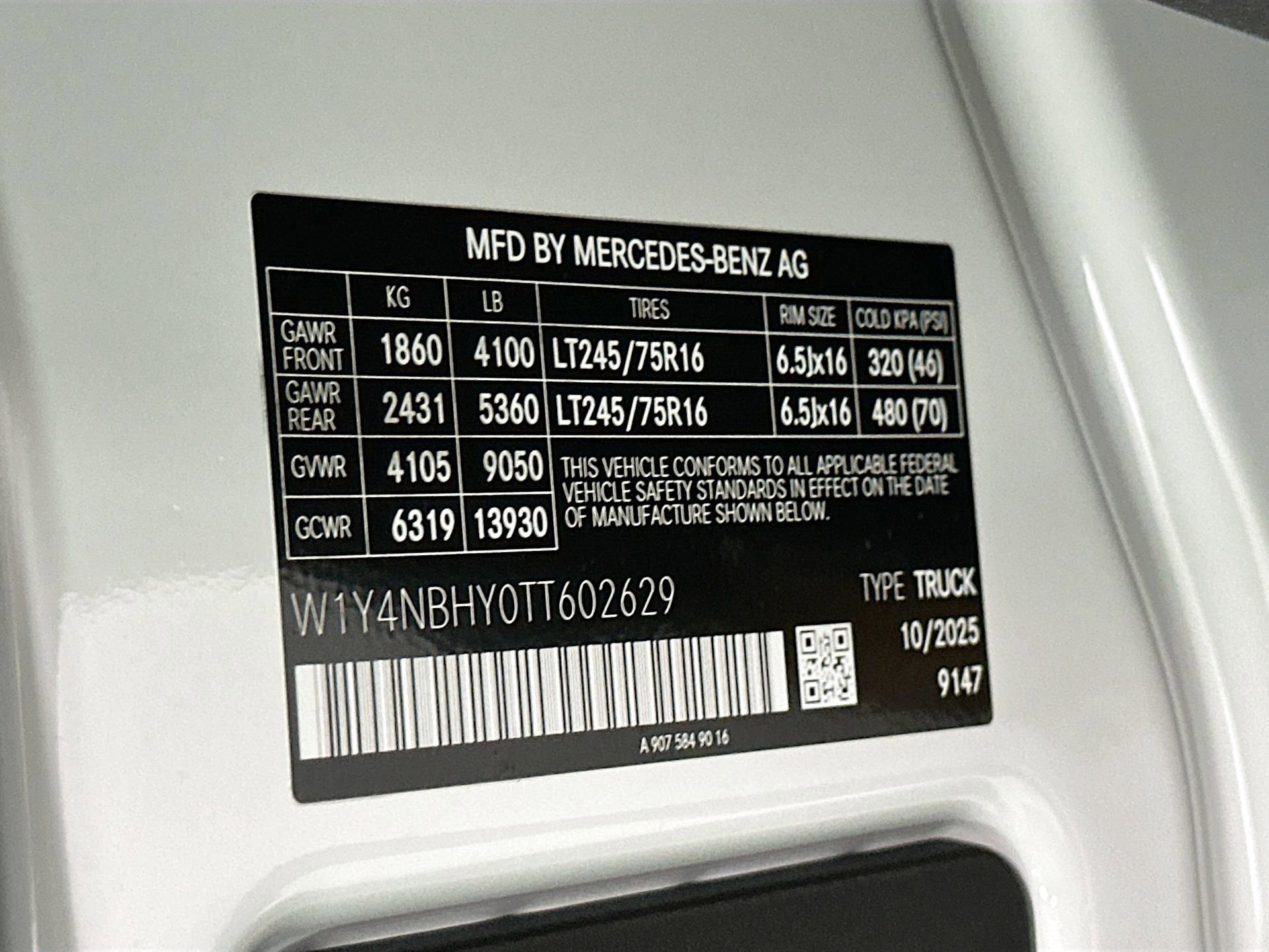 Used 2026 Mercedes-Benz Sprinter 2500 image 30