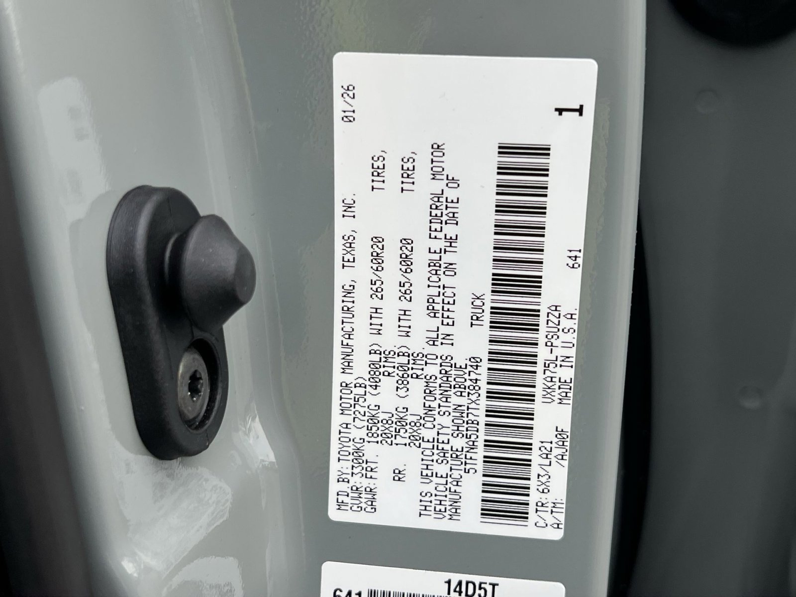 New 2026 Toyota Tundra Platinum image 27