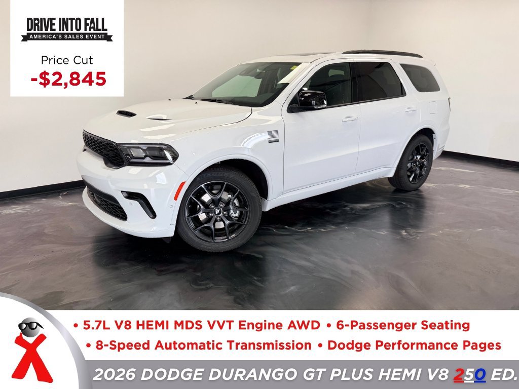 New 2026 Dodge Durango GT