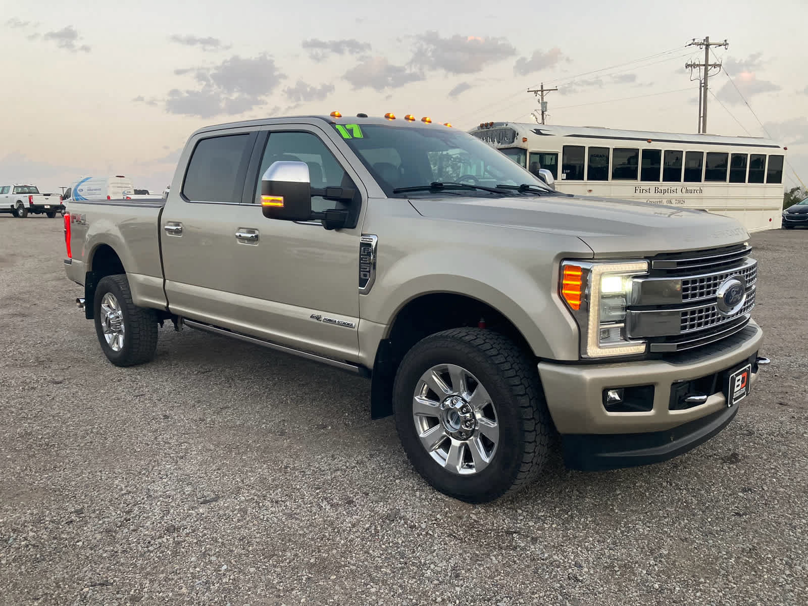Used 2017 Ford F350 Platinum w/ Platinum Ultimate Package AWD/4WD image 9
