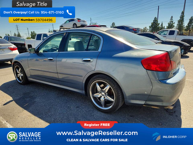 Used 2006 INFINITI G35 Sedan w/ (P03) Premium Pkg C RWD image 3