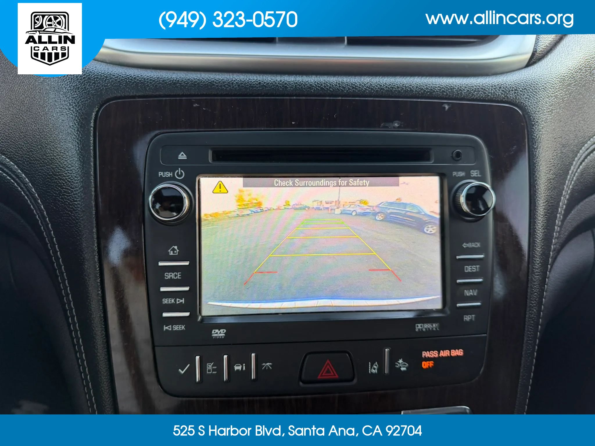 Used 2016 Chevrolet Traverse LTZ w/ LPO, 'HIT The Road' Package FWD image 8