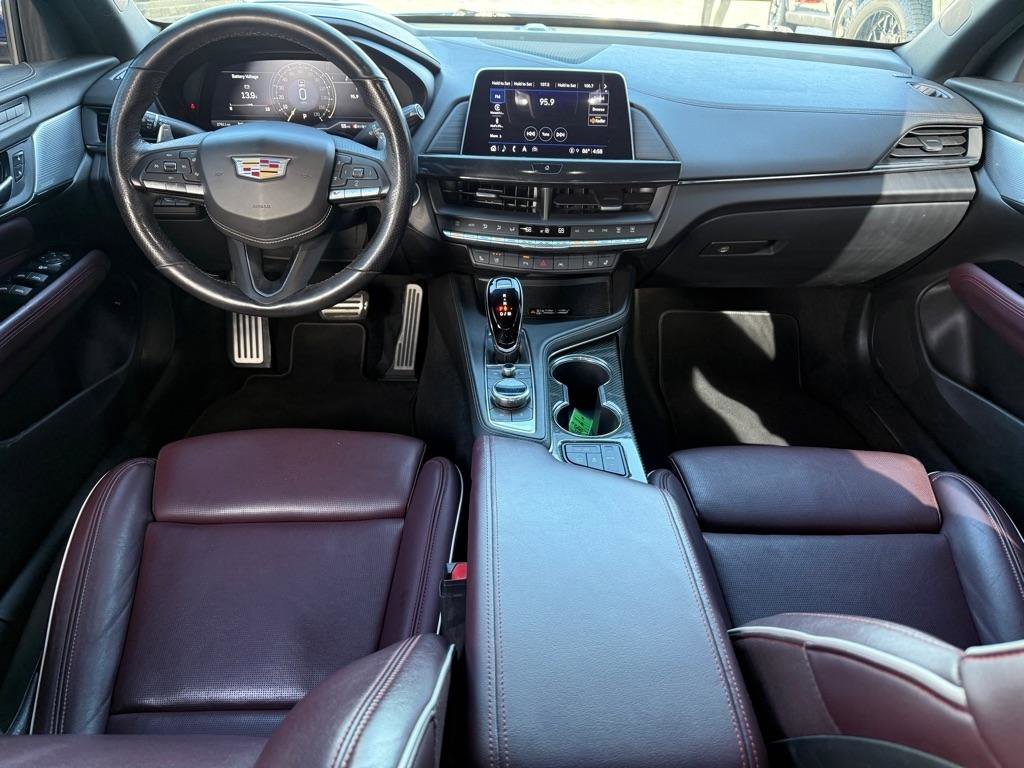Used 2021 Cadillac CT4 V w/ Technology Package AWD/4WD image 12