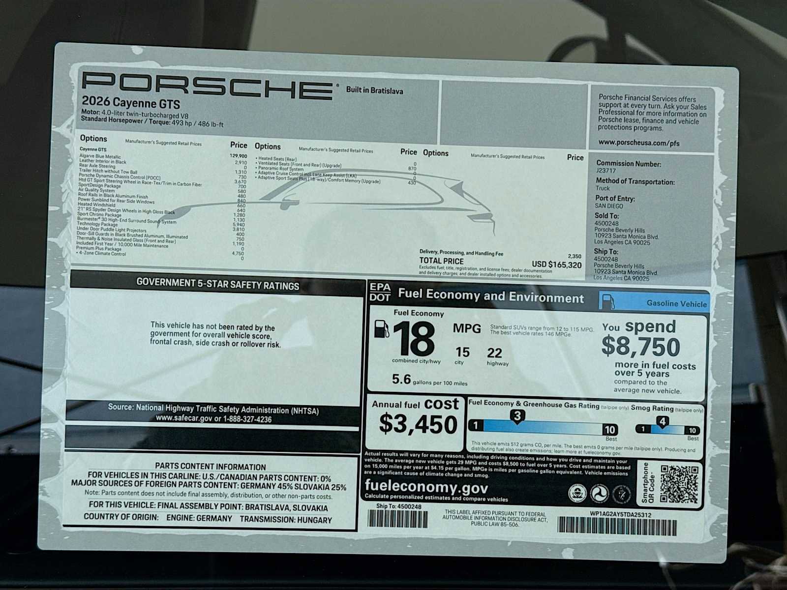 New 2026 Porsche Cayenne GTS image 33